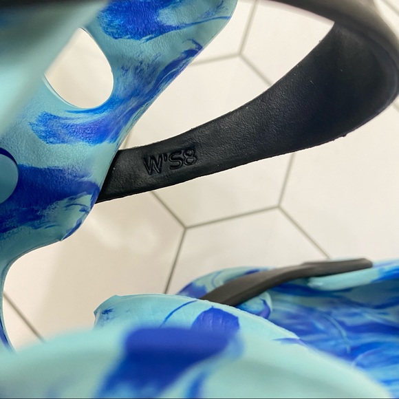 Merrell Hydro Moc Water Clogs, Size 8 Tie Dye Blue Vegan Friendly Lightweight - Picture 7 of 8